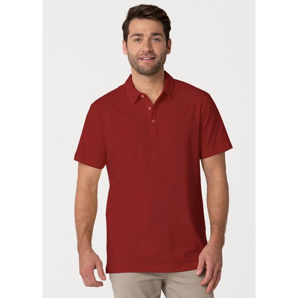 NWT Swet Tailor All In Polo Claret Red – Size Medium